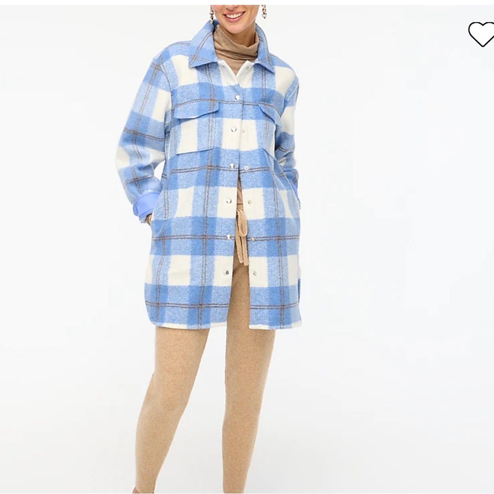 J CREW Longline Shirt Jacket - Picture 6 of 16